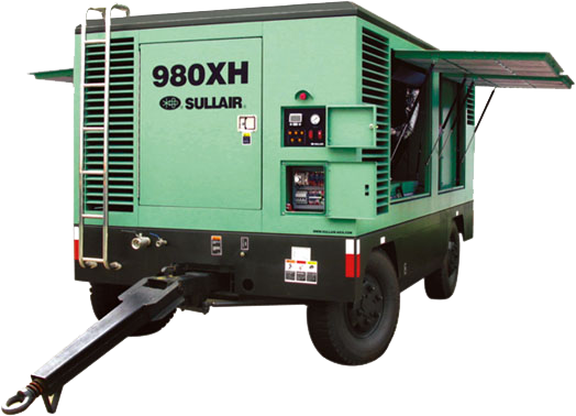 980XH-1070RH高壓系列柴油機(jī)移動(dòng)式螺桿空壓機(jī)
